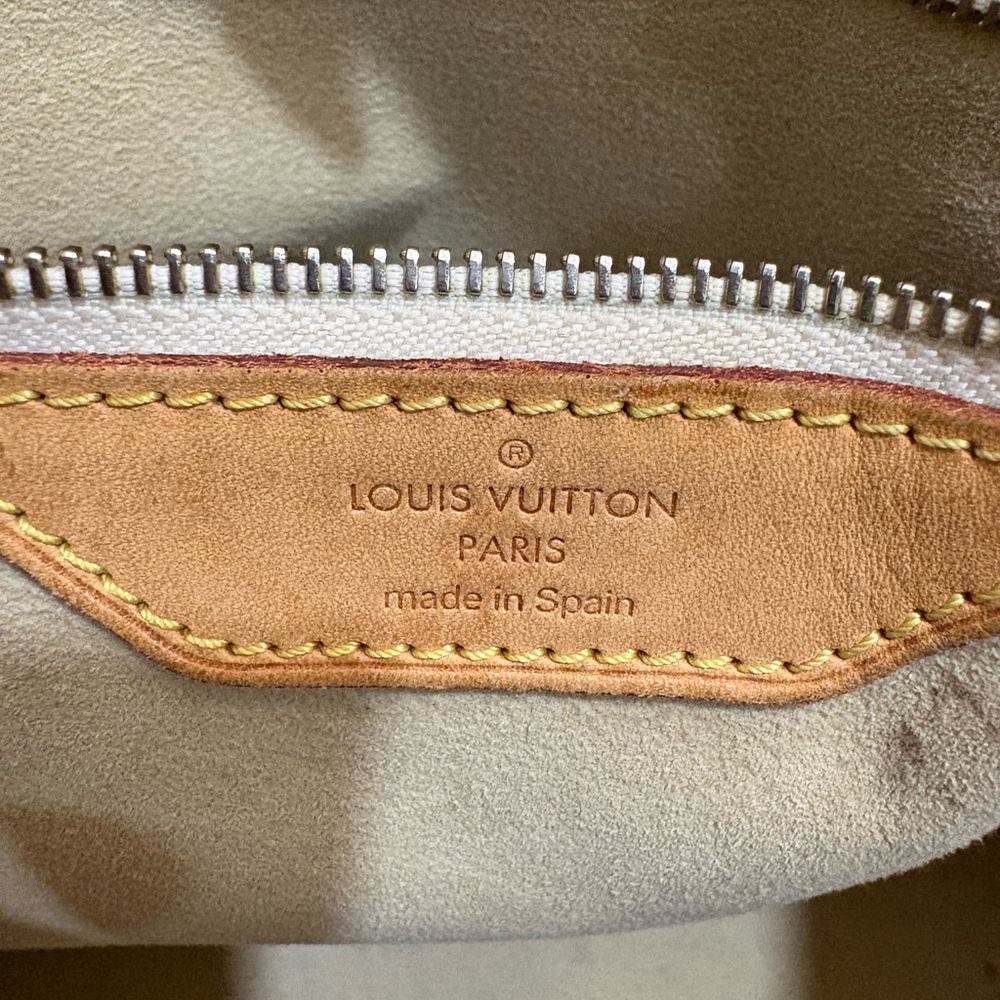 Louis Vuitton Hampstead MM tote bag in Damier Azur - AUTHENTIC - Picture 6 of 15